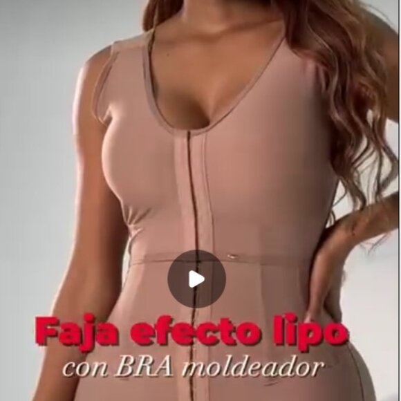 New Stagmi SMI7141 Magnifica Faja Lipo & BBL Effect Shaper Girdle w/ Shaping Bra - Picture 13 of 16